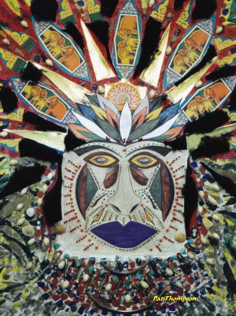 Medicine Man Mixed Media Wall Art