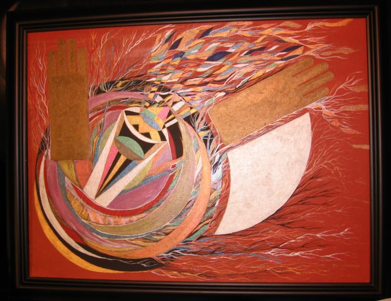 Reach Beyond - Acylic Painting 